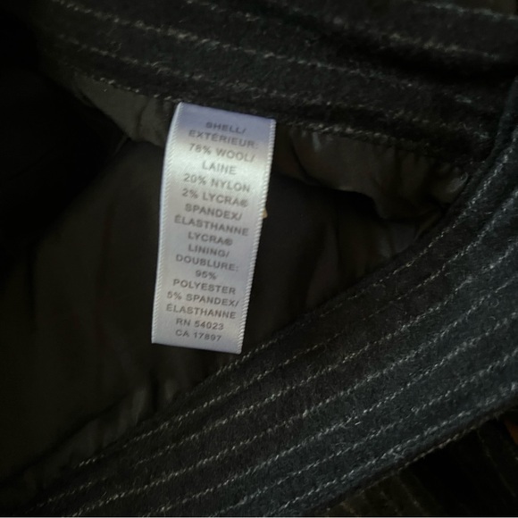 Banana Republic Harrison Pinstriped Wool Pants - Picture 4 of 6